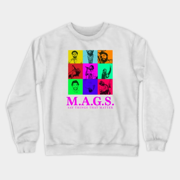 M.A.G.S. Crewneck Sweatshirt by Jamesbartoli01@gmail.com